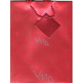 Nekupto Gift paper bag 23 x 18 x 10 cm Polka dots 1 piece 044 30