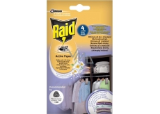 Raid Active Paper proti molům aktivní závěs čerstvé květy 4 kusy