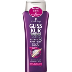 Gliss Kur Hyaluron + Hair Filler regenerating shampoo for hair 400 ml