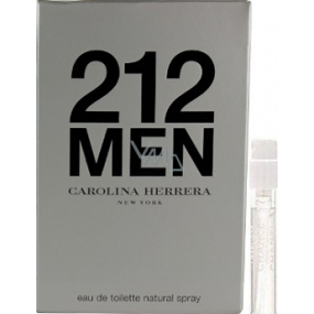 Carolina Herrera 212 Men toaletní voda 1,5 ml s rozprašovačem, Vialka