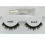 Face System False eyelashes AC 600 1 pair + glue 1 g