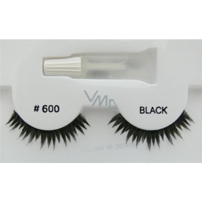 Face System False eyelashes AC 600 1 pair + glue 1 g