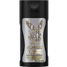 Playboy VIP Platinum Edition shower gel for men 250 ml