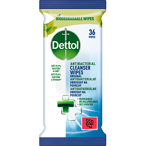 Dettol Cleansing Surface Wipes antibacterial wipes for surfaces 36 pieces