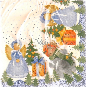 Lios Paper napkins 2 ply 33 x 33 cm 20 pieces Christmas angels