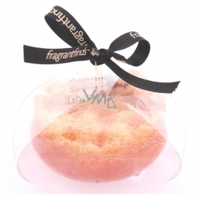 Fragrant Ingot Glycerine massage soap with a sponge filled with the scent of Paco Rabanne 1 Million perfume in yellow 200 g