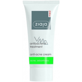 Ziaja Med Antibacterial light skin cream against acne regulating sebum production 50 ml