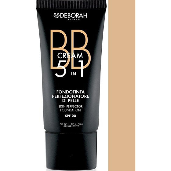 Deborah Milano BB Foundation 5 in1 BB Cream 03 Sand 30 ml