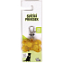 Albi Be seen! Yellow glowing Bone pendant, lights up or flashes for up to 75 hours, 4.5 x 3 cm