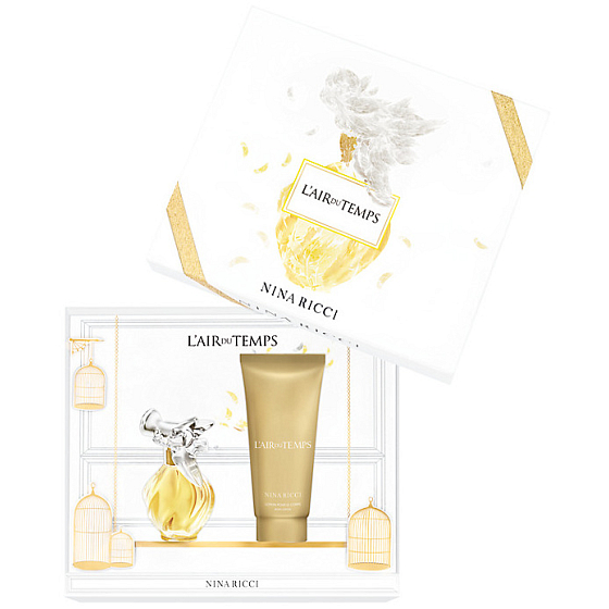 Nina Ricci L Air du Temps EdT 50 ml Eau de Toilette + 100 ml Body Lotion