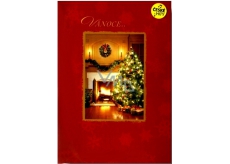 Albi Christmas greeting card Purpura Jiri Suchy 14.8 x 21 cm