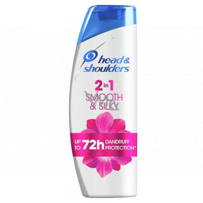 Head & Shoulders Smooth & Silky 2in1 anti-dandruff shampoo and hair balm 360 ml