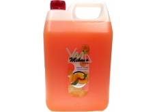 Mika Mikano Beauty Peach & Apricot tekuté mýdlo 5 l