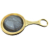 Reading magnifier with metal handle chrome 6x magnification 45 mm