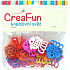 CreaFun Fish 2.8 x 3.3 cm 25 pieces