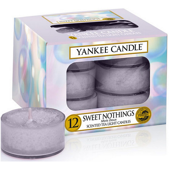 Yankee Candle Sweet Nothings - Sweet Nothings Scented Tealight Candle 12 x 9.8 g