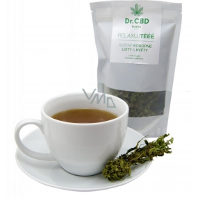 Dr. CBD Relaxujtééé Hemp tea has an antibacterial, anti-inflammatory, support immunity manual collection 25 g