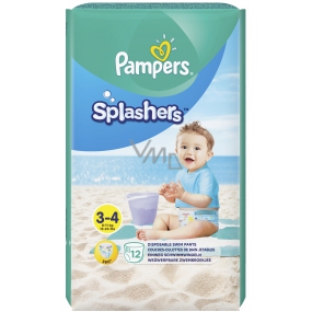 Pampers Splashers 3-4 disposable diapers for water 6-11 kg 12 pieces