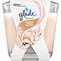 Glade scented candle Decor Romantic Vanilla Blossom, 70 g