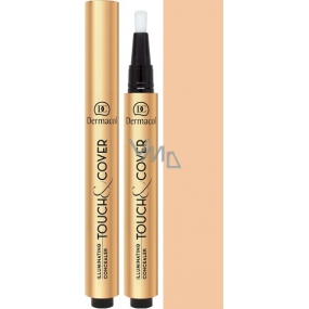 Dermacol Highlighting Click Concealer Touch & Cover brightening concealer in pen 01 3 ml