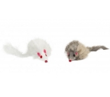Trixie Furry Mouse Dog Toy 8 cm 2 pieces