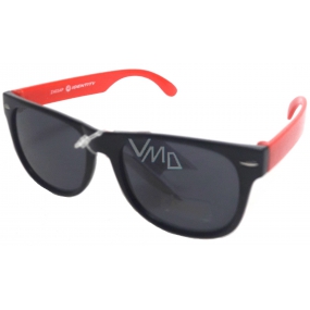Dudes & Dudettes Sunglasses for children black red side Z403AP