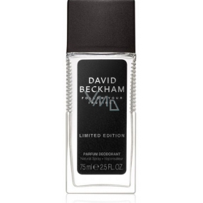 David Beckham Follow Your Instinct perfumed deodorant glass for men 75 ml