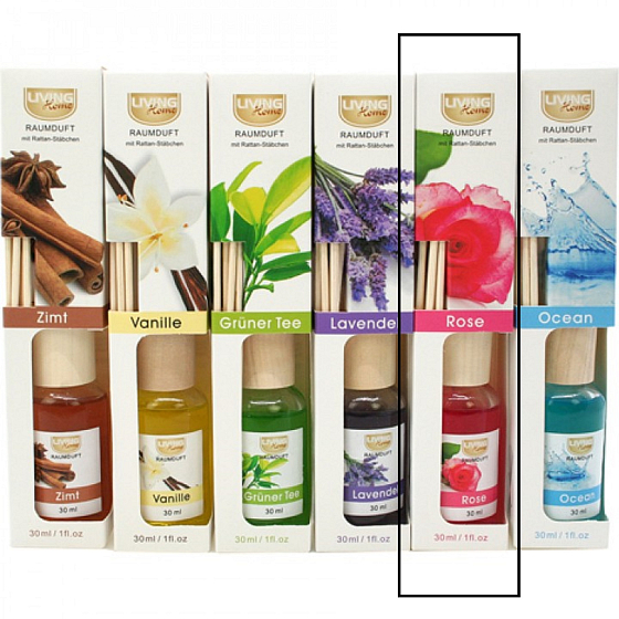 Living Home Room fragrance Rose - Rose diffuser 30 ml