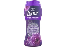 Lenor Amethyst & Floral Bouquet scent of peonies and wild roses fragrant beads for washing machine drum 210 g