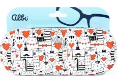Albi Original Case for tin glasses Cats 15.7 x 6.2 x 3.2 cm