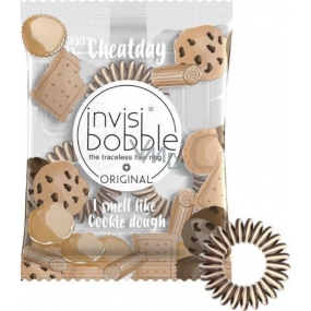 Invisibobble Original Cheatday Cookie Dough Craving Hair band brown-beige with the scent of baked cookies 3 pieces