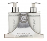 Vivian Gray Crystal White hand cream 250 ml + hand milk 250 ml, cosmetic set