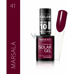Revers Solar Gel gel nail polish 41 Marsala 12 ml