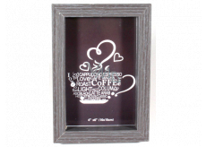 Nekupto Home Decor Wooden photo frame 10 x 15 cm