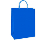 Ditipo Gift paper bag 18 x 8 x 24 cm ECO blue
