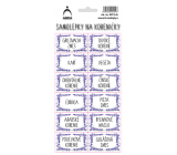 Arch Lavender spice stickers - Grill mixture 11 x 23,5 cm 0413 SK