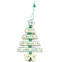 Albi Wooden tree ornament Matthew 13 cm