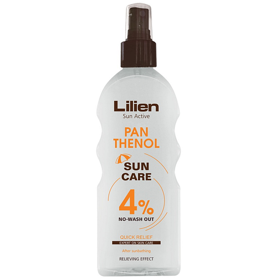 Lilien Sun Active Panthenol 4% after-sun balm with panthenol spray 200 ml