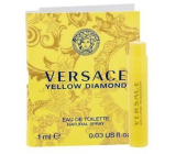 Versace Yellow Diamond toaletní voda pro ženy 1,5 ml s rozprašovačem, vialka