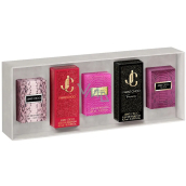 Jimmy Choo Rose Passion Eau de Parfum 4.5 ml + I Want Choo Forever Eau de Parfum 4.5 ml + Fever Eau de Parfum 4.5 ml + Jimmy Choo Eau de Parfum 4.5 ml + I Want Choo Eau de Parfum 4.5 ml, miniature gift set for women