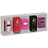 Jimmy Choo Rose Passion Eau de Parfum 4.5 ml + I Want Choo Forever Eau de Parfum 4.5 ml + Fever Eau de Parfum 4.5 ml + Jimmy Choo Eau de Parfum 4.5 ml + I Want Choo Eau de Parfum 4.5 ml, miniature gift set for women