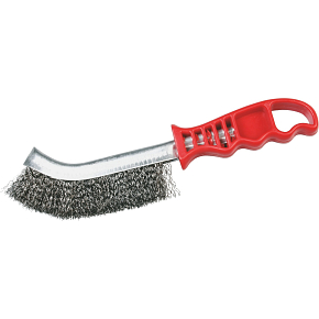 Spokar wire brush, plastic handle