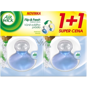 Air Wick Flip & Fresh Fresh Linen & White Lilac Air Freshener 2 x 7 ml