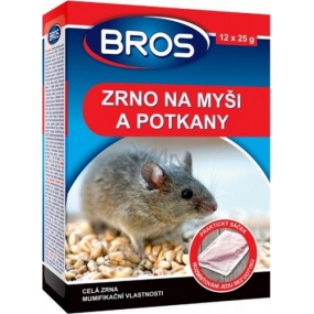 Bros Grain for mice and rats 12 x 25 g