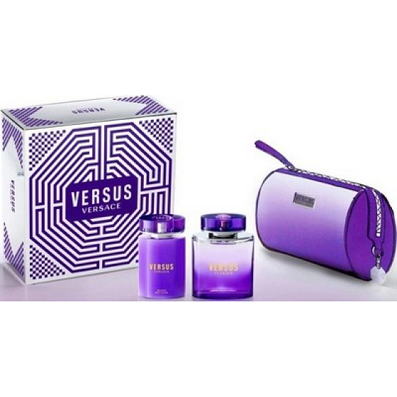 Versace Versus EdT 100 ml Eau de Toilette + 100 ml Body Lotion + Gift Bag, Gift Set