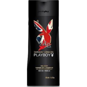 Playboy London Swingin 2in1 shower gel and shampoo for men 250 ml