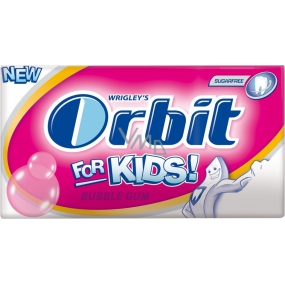 Wrigleys Orbit Kids Bubble Gum chewing gum without sugar slices 14 pieces 27 g