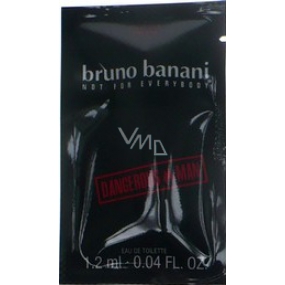 Bruno Banani Dangerous eau de toilette for men 1.2 ml, vial