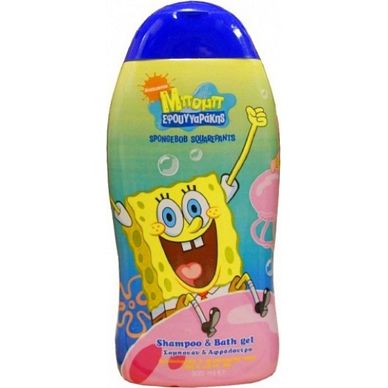 Sponge Bob 2 in 1 shower gel and shampoo 300 ml