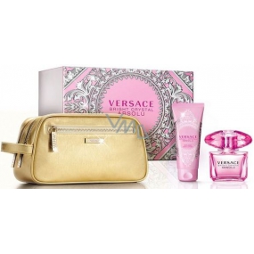 Versace Bright Crystal Absolu perfumed water 90 ml + body lotion 100 ml + bag, gift set